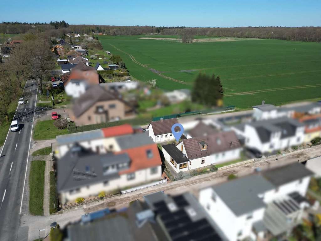 Immobilie in Sanitz - Charmante Doppelhaushälfte mit großem Potenzial in ruhiger Lage von Sanitz - Bild 3