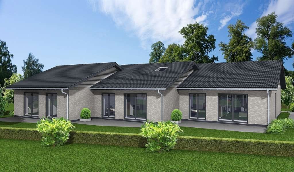 Immobilie in Großenwiehe - Neubau 2026 -
Moderne Wohnanlage mit 3 Wohneinheiten (Reihenendhaus) - Bild 2
