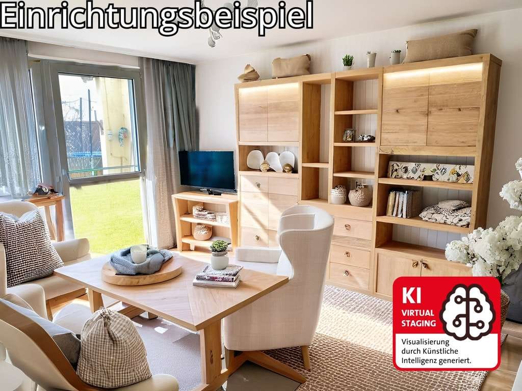 Immobilie in Friedland - Charmantes Reihenhaus mit Südgarten und viel Platz in Friedland
 - Bild 4