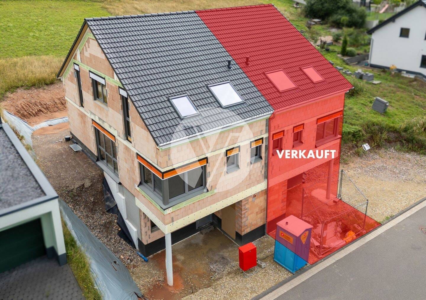 Immobilie in Föhren - Nur noch eine Hälfte frei // Sommer 2026 einziehen // Moderne Wohnhaushälfte // schlüsselfertige Err - Bild 0