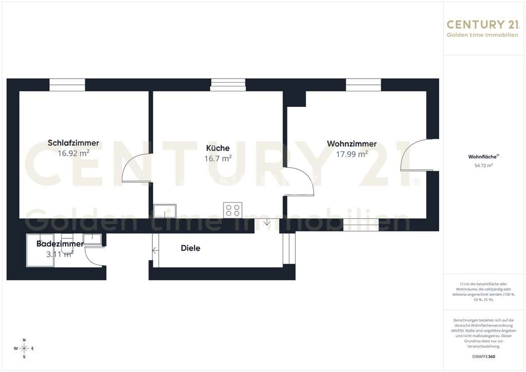 Immobilie in Altenmarkt an der Alz - 2-Zimmer-Wohnung mit Balkon & Stellplatz - Bild 4