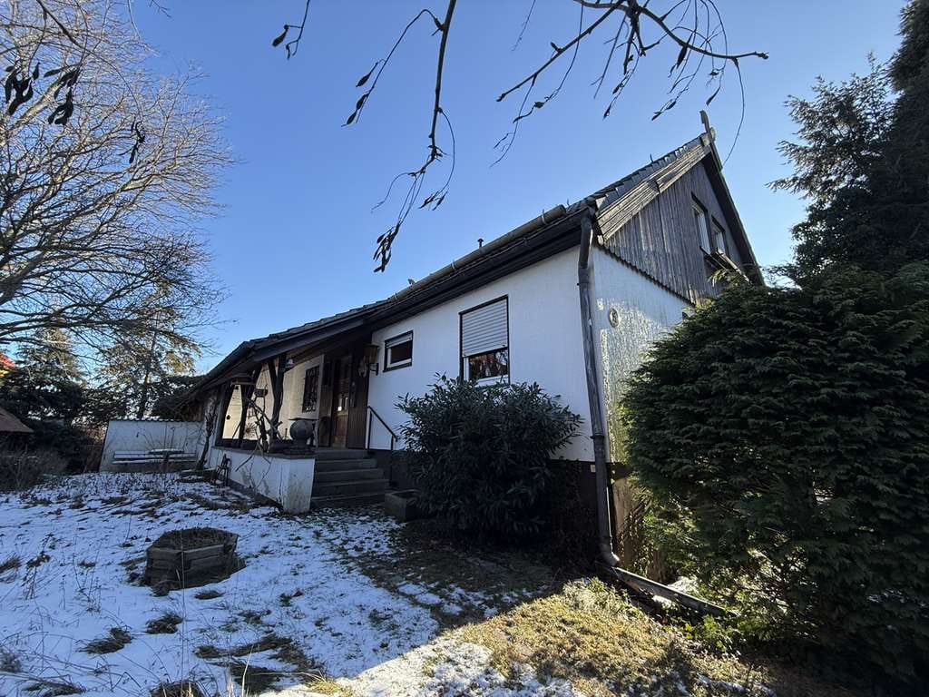 Immobilie in Wilsdruff - NEU - Einfamilienhaus mit Fernblick auf großem Südgrundstück – viel Platz & Ausbaupotenzial - Bild 1