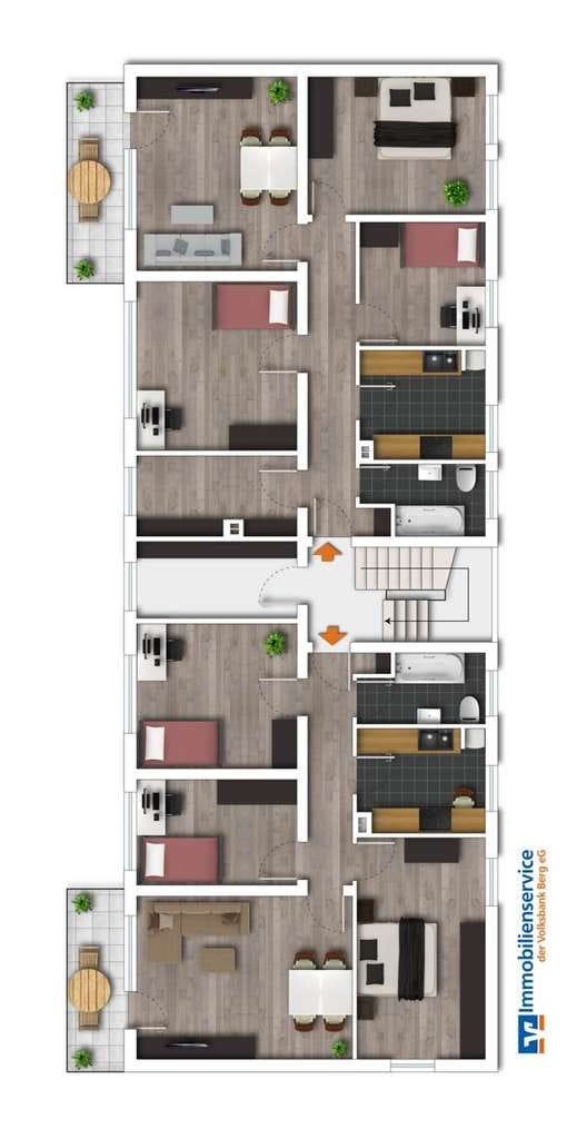 Immobilie in Overath - Sichere Kapitalanlage: gut vermietetes, gepflegtes Mehrfamilienhaus in Overath - Bild 2