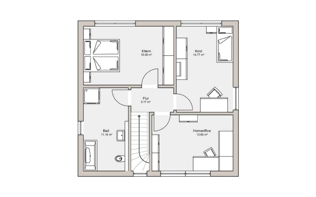 Immobilie in Schöneck/Vogtl. - Individuelle Stadtvilla von Kern-Haus in Schöneck! - Bild 3