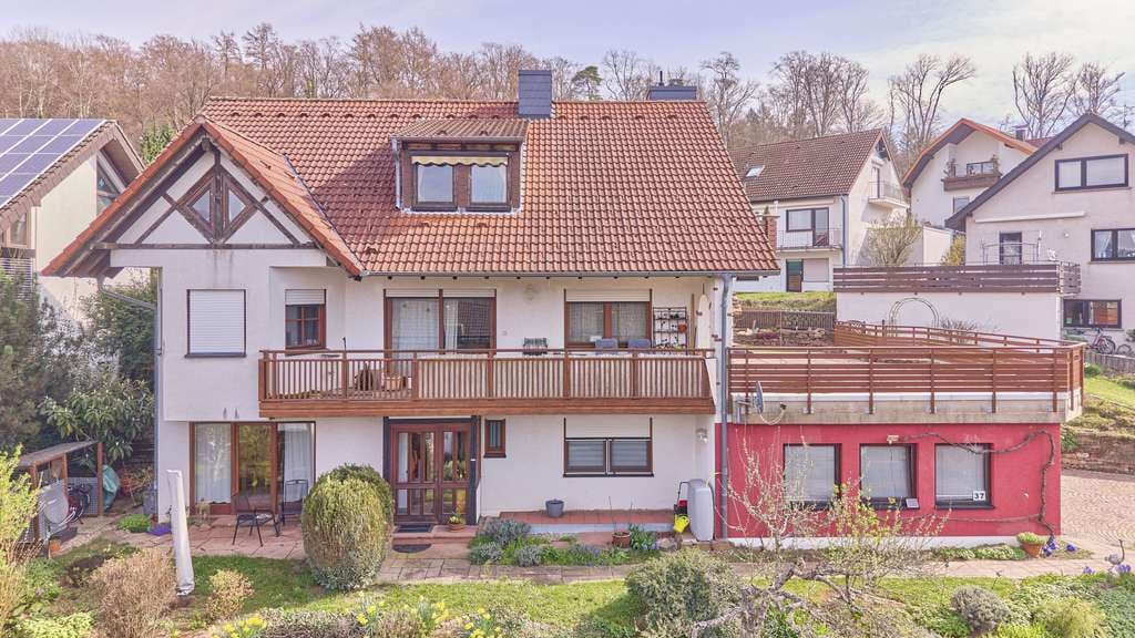Immobilie in Neckargemünd - Viel Platz, viel Grün, viele Möglichkeiten – freistehendes Haus mit ELW in Neckargemünd/Dilsberg - Bild 4