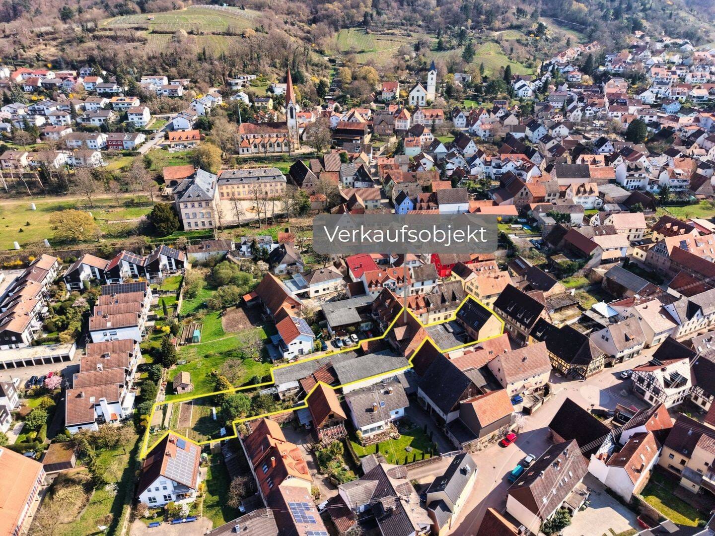 Immobilie in Hirschberg an der Bergstraße - Tolles Wohnprojekt auf 1560m² Grundstück mitten in Leutershausen! - Bild 1