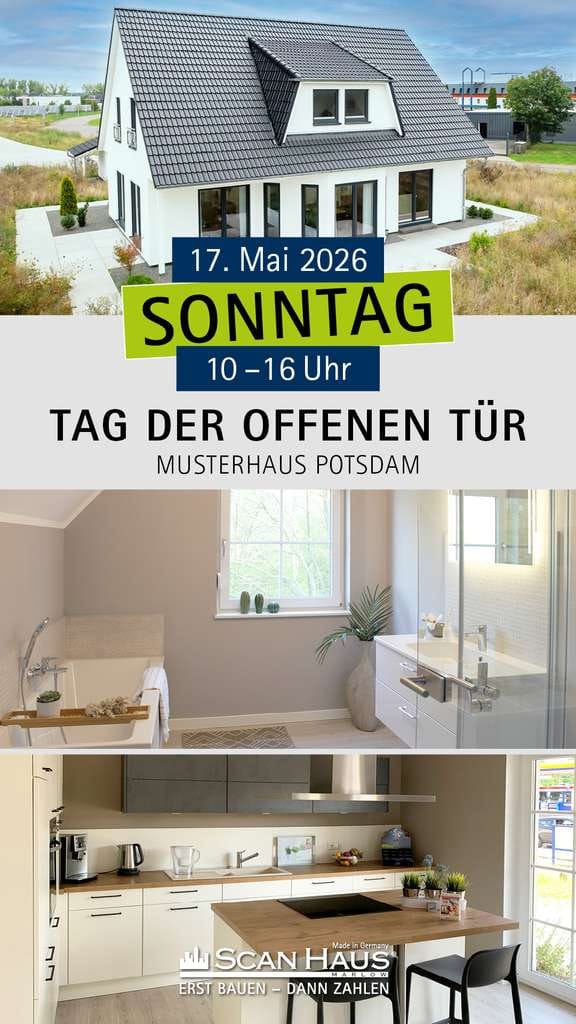 Immobilie in Großräschen - Sonntag der 17.05.26, Tag der offenen Tür in Potsdam von 10.00 - 16:00 Uhr - Bild 0
