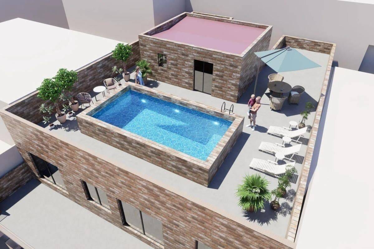 Immobilie in Peitz - Moderne Apartments mit Dachpool nur 250 m vom Acequion-Strand entfernt - Bild 1