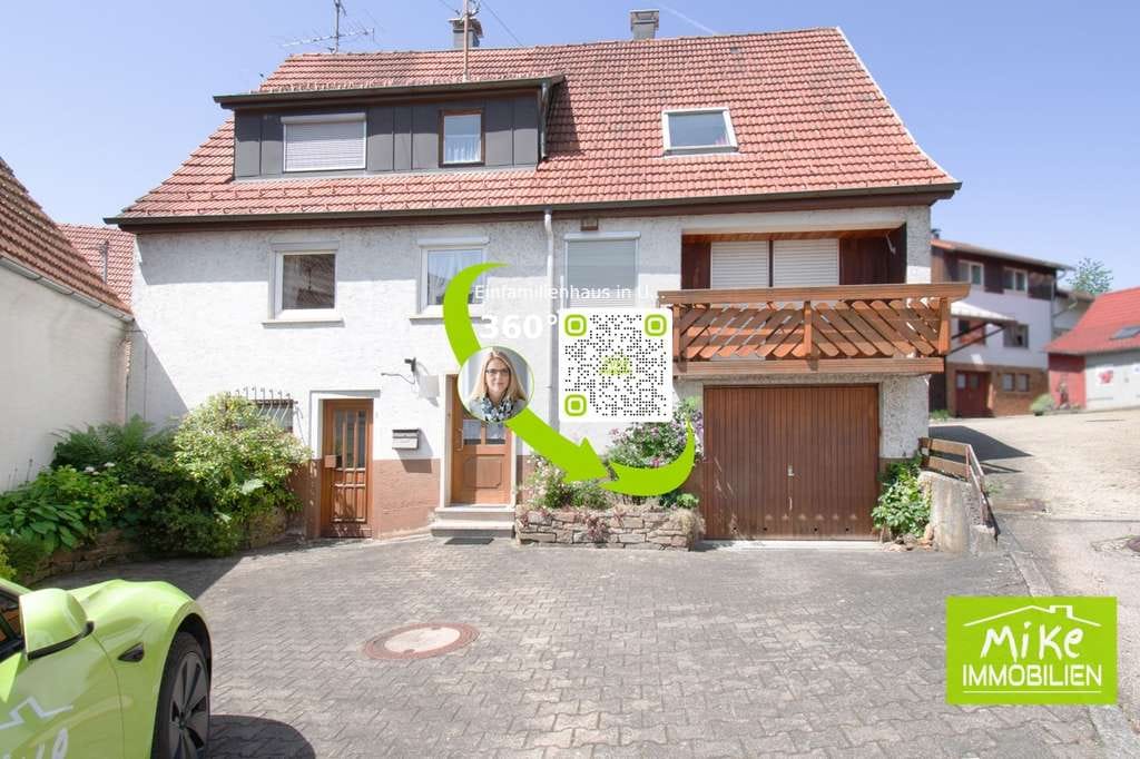 Immobilie in St. Johann - Wohnen & Arbeiten unter einem Dach – Einfamilienhaus mit Garten, Charme & viel Potenzial in Upfingen - Bild 0