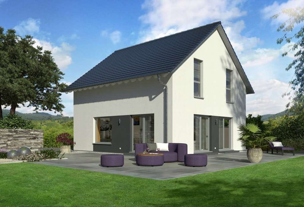 Immobilie in Bessenbach - Design 10: EINZUGSFERTIGES EFH MIT OFFENER ARCHITEKTUR UND KELLER - Bild 2