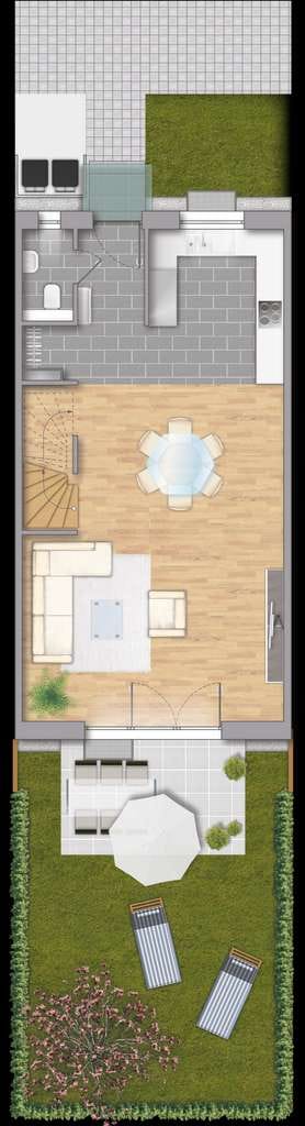 Immobilie in Messel - NUR NOCH 2 RMH!! Modernes Reihenhaus mit Dachterrasse und Garten für die ganze Familie! - Bild 1