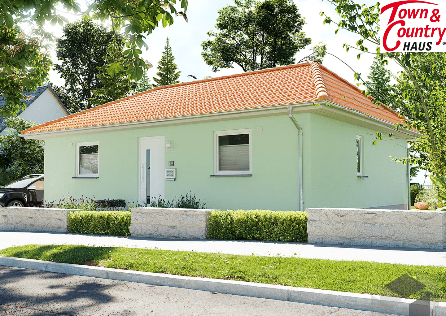 Immobilie in Knetzgau - Town & Country Bungalow 78 – barrierearmes Wohnen auf einer Ebene | ca. 76,65 m² in KNETZGAU - Bild 1