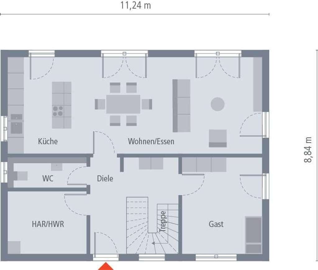 Immobilie in Rohrenfels - KLASSISCHER GRUNDRISS - GROSSZÜGIGES HAUS - Bild 1