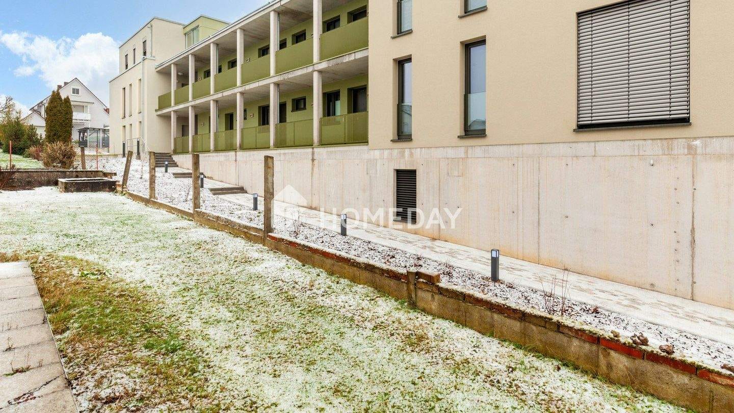 Immobilie in Kürnach - Neubau/Erstbezug! Zwei-Zimmer-Wohnung mit überdachter Terrasse und Garten - Bild 3
