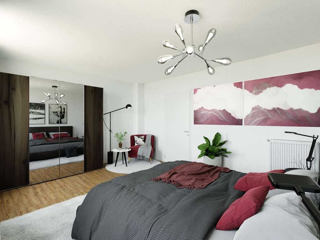 Immobilie in Gau-Bischofsheim - Reihenendhaus 137 m² in Gau-Bischofsheim im KfW-55-Standard - Einzug im Sommer 2026 - Bild 3