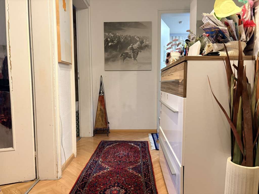 Immobilie in Buchenbach - Vermietete 3-Zimmer-Wohnung im 1.DG mit Balkon und KFZ-Stellplatz im Freien - Bild 1