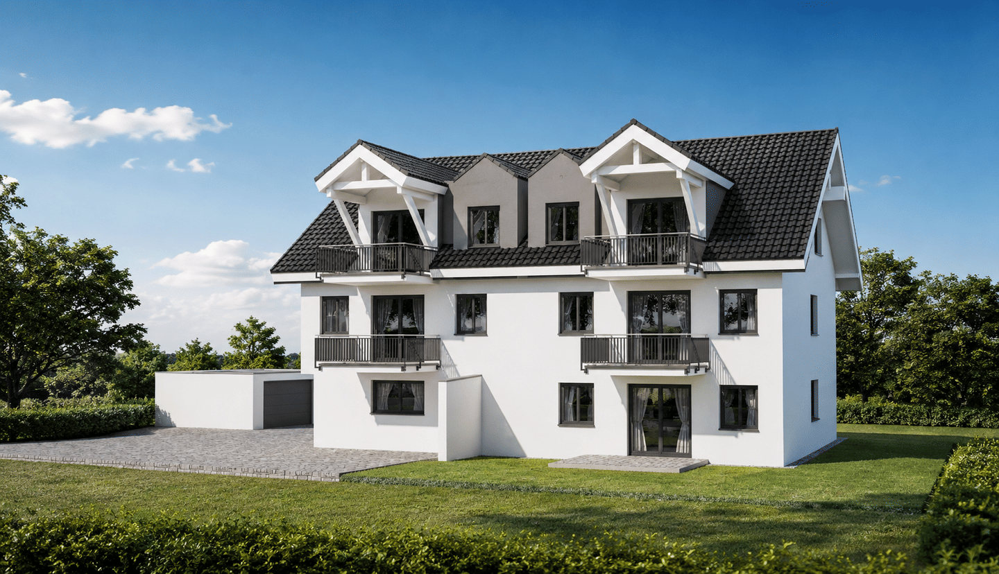 Immobilie in Parkstetten - Moderne KfW-55-Neubau-Eigentumswohnungen im Zentrum von Parkstetten - Bild 0