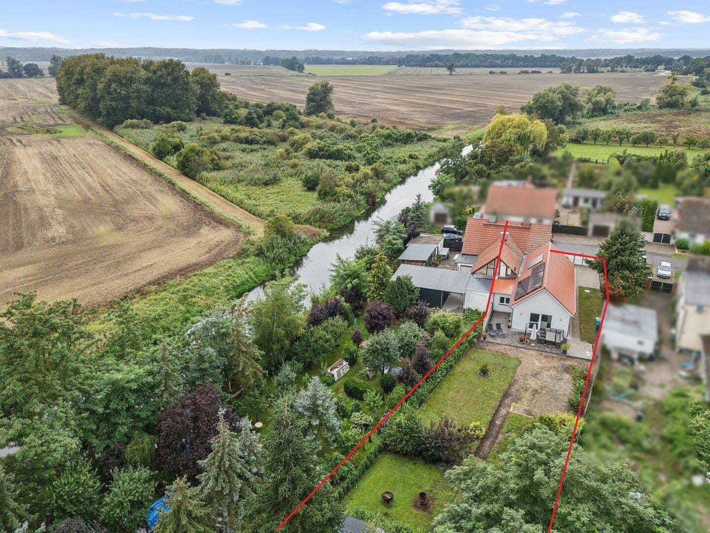 Immobilie in Neutrebbin - Neuwertiges und großzügiges Wohnen mit Naturgenuss an der Alten Oder - Bild 4