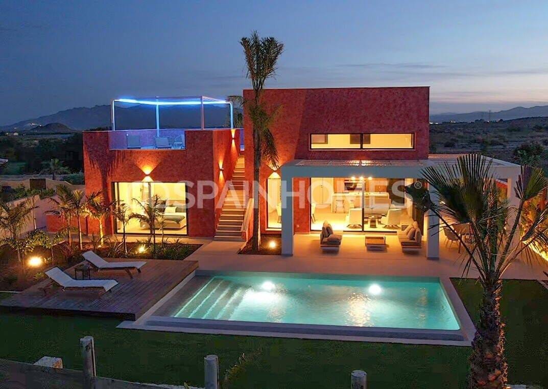 Immobilie in Langenleuba-Niederhain - Stilvolle einzel Häuser im mediterranen Stil in Almeria - Bild 1