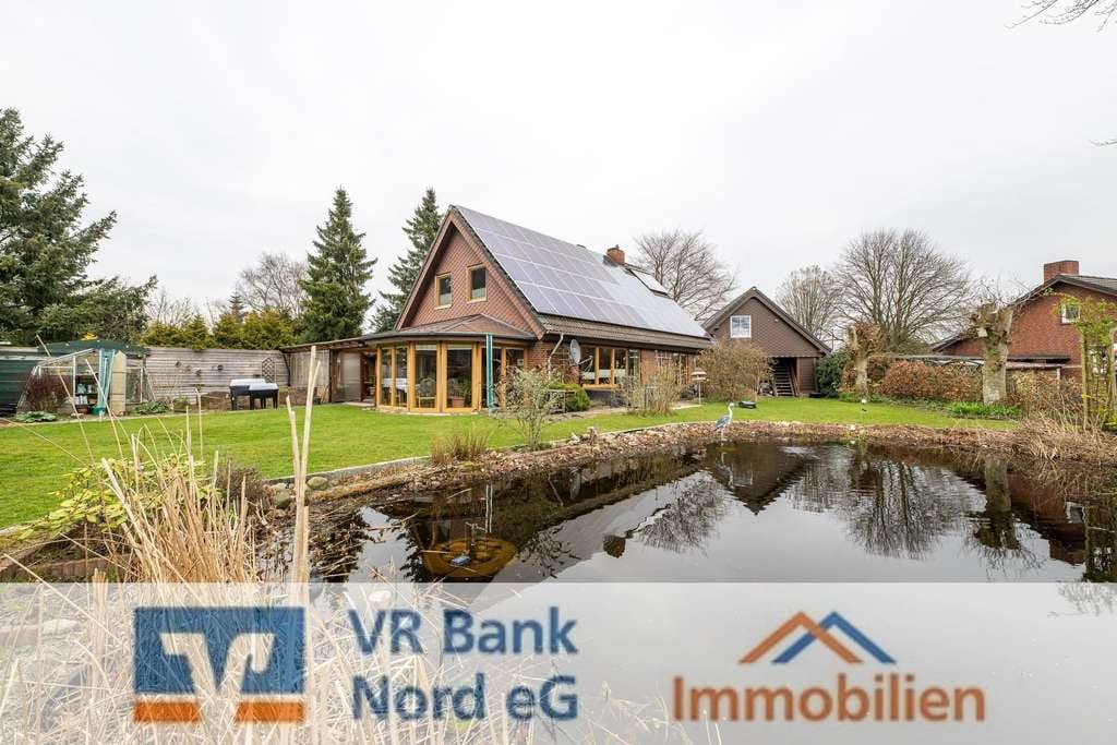 Immobilie in Süderlügum - Umfassend modernisiertes Einfamilienhaus mit Garage auf herrlichem Südgrundstück - Bild 0