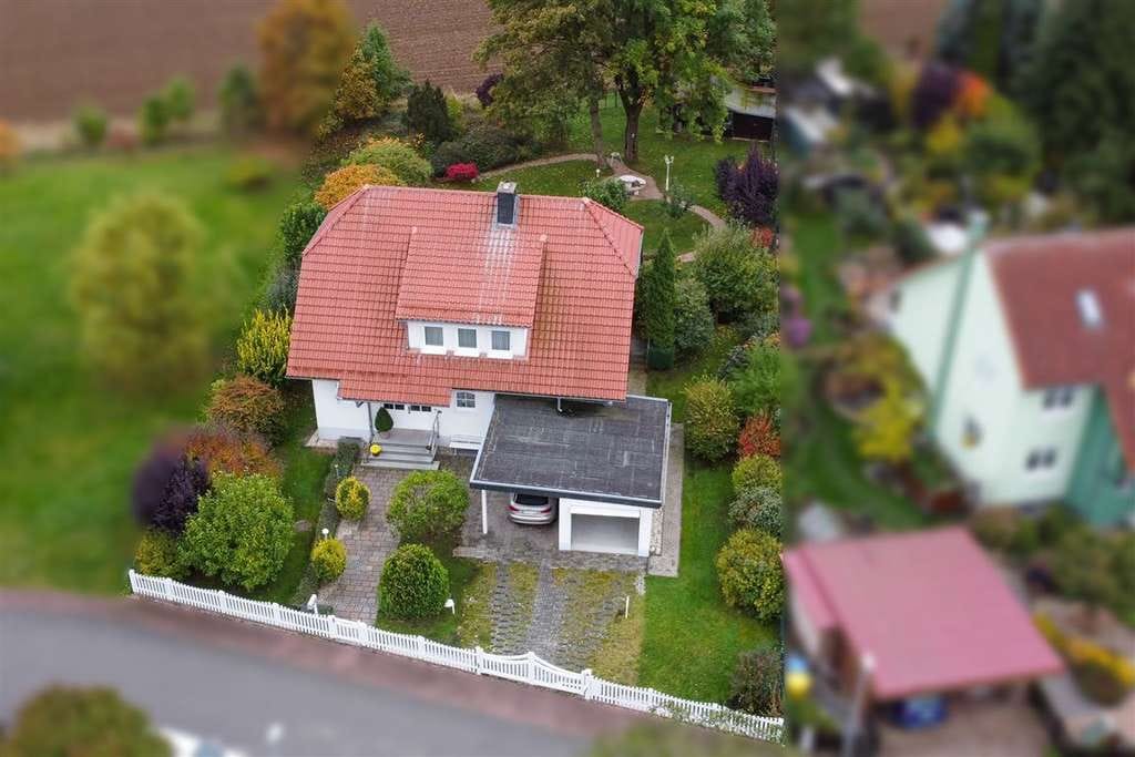 Immobilie in Dingelstädt - Ein Zuhause zum Ankommen – Stilvolles Einfamilienhaus mit großem Garten und unverbautem Ausblick - Bild 3