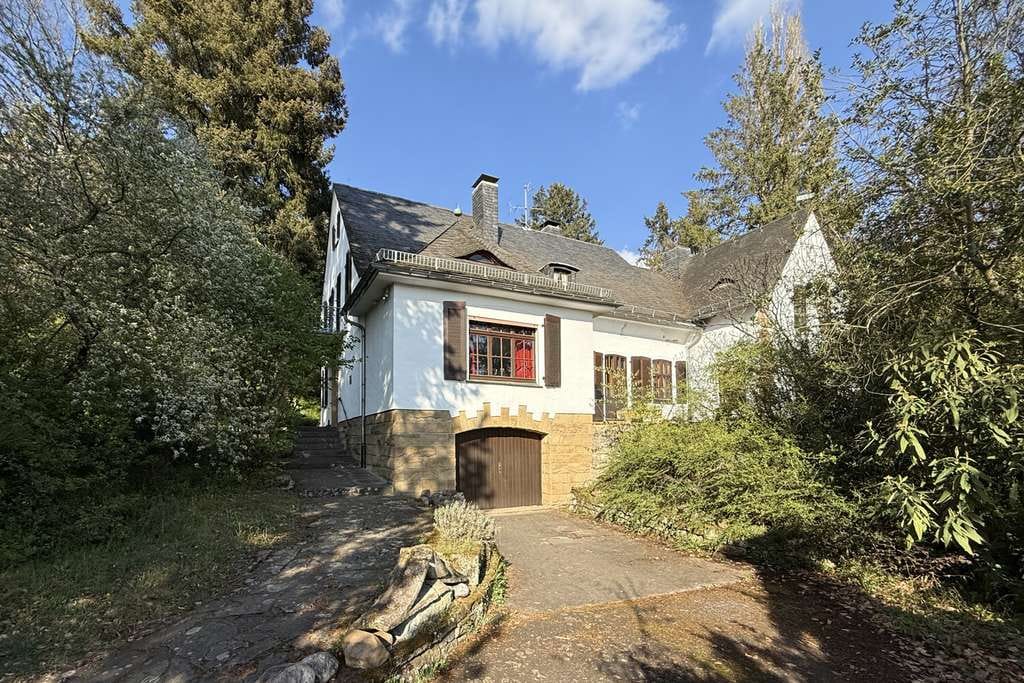 Immobilie in Bad Sobernheim - Architektur mit Seele – charaktervolles Anwesen auf eigenem Waldgrundstück - Bild 1