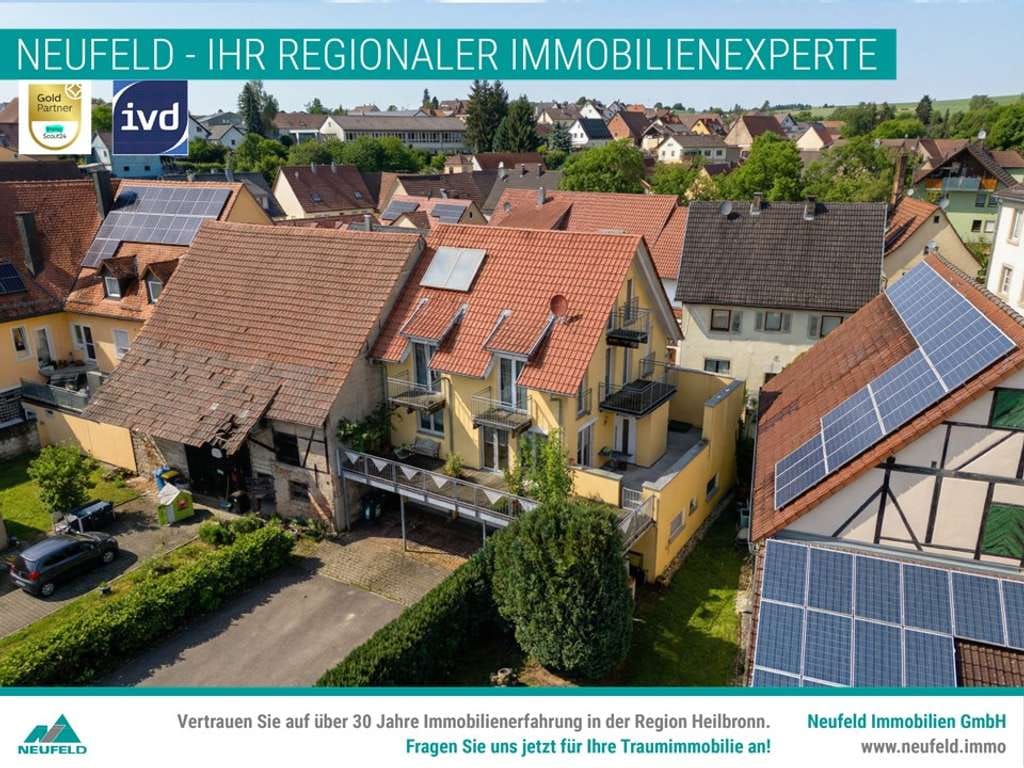 Immobilie in Neuenstadt am Kocher - Traum für Autoliebhaber: Einfamilienhaus mit großzügiger Garage - Bild 0