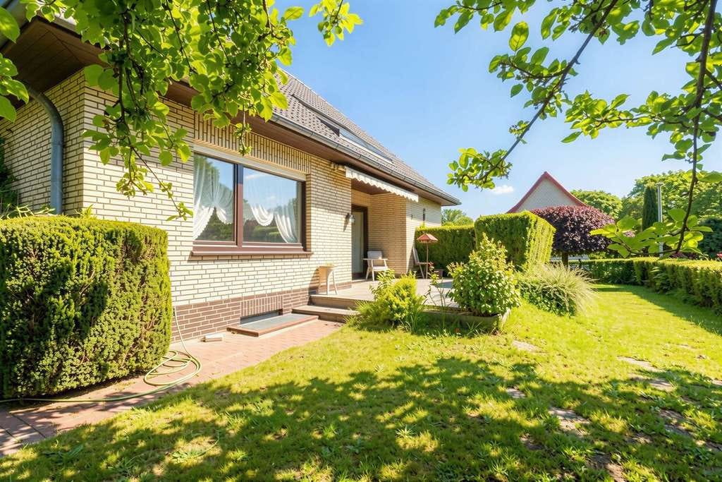 Immobilie in Harpstedt - Familienfreundliches Einfamilienhaus mit Vollkeller und schönem Garten - Bild 4