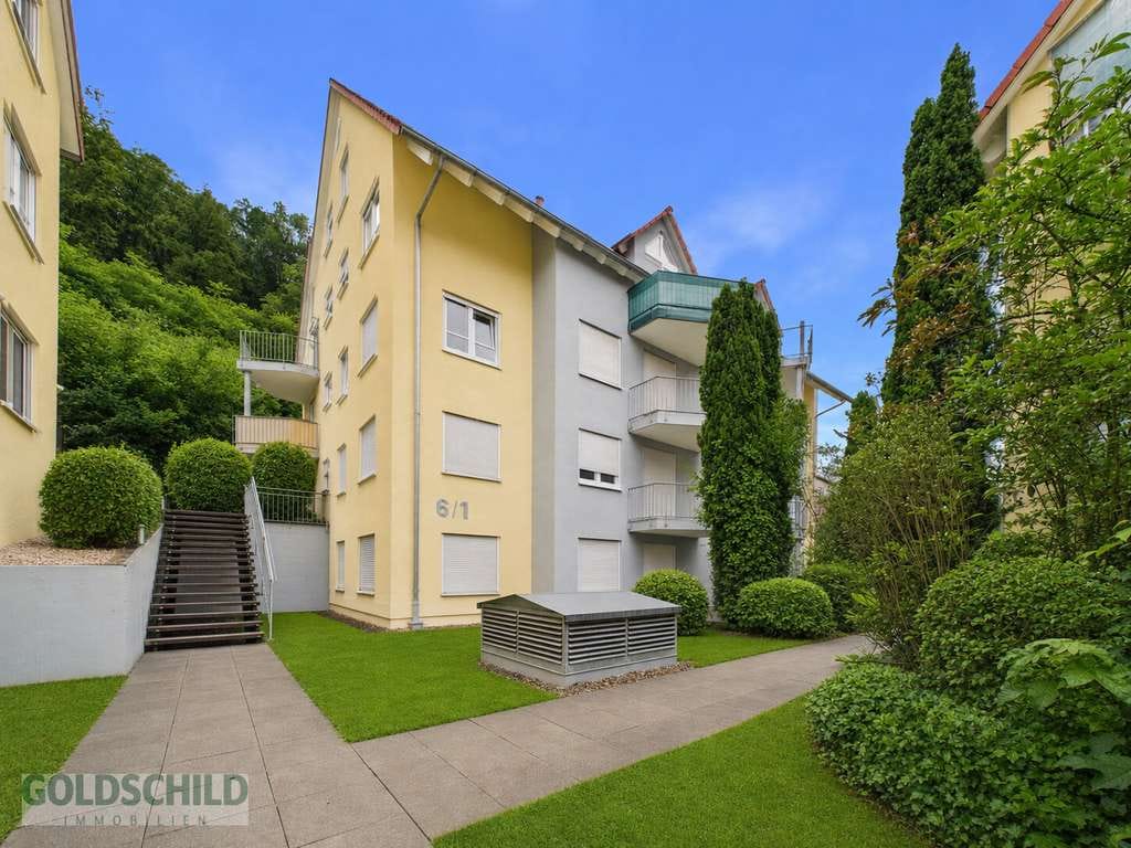 Immobilie in Neckartenzlingen - 2-Zimmer-Erdgeschosswohnung mit Terrasse und TG-Stellplatz | Neckartenzlingen - Bild 1