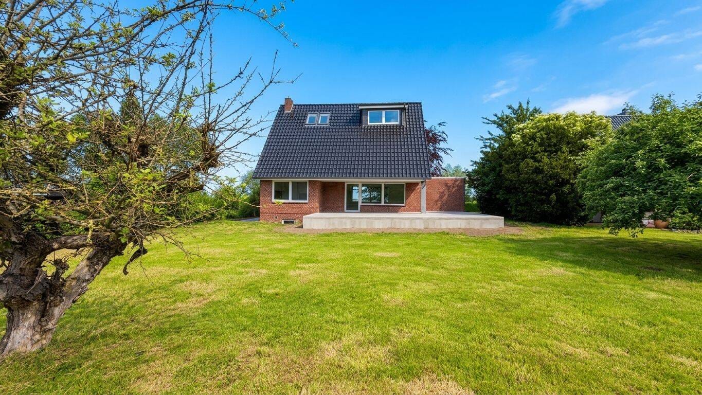 Immobilie in Kollmar - Einfamilienhaus in erster Deichlage direkt an der Elbe - Bild 3