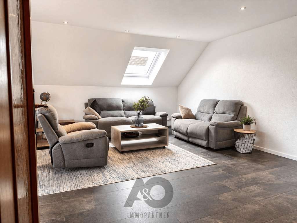 Immobilie in Wimsheim - Kernsanierte 3,5-Zi.-DG Wohnung mit weiterem Ausbaupotenzial, Garten & Doppelgarage in Wimsheim - Bild 3