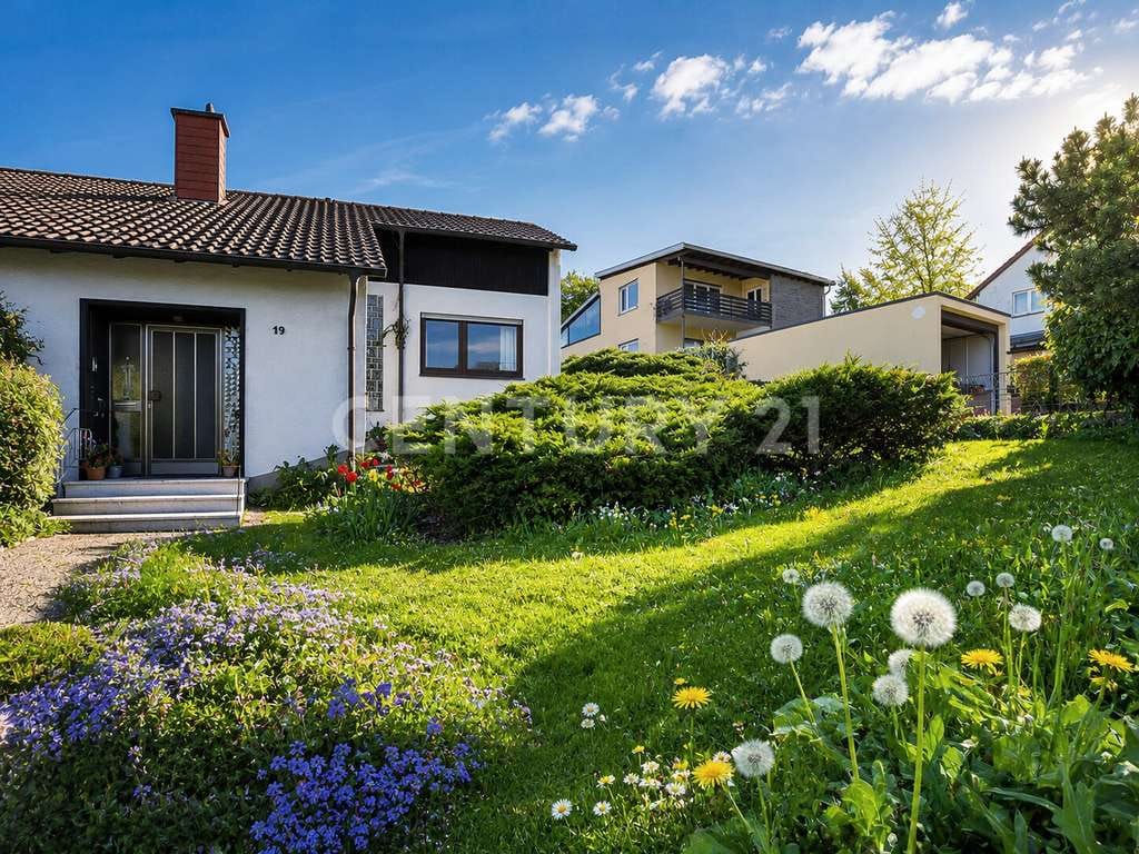 Immobilie in Essenheim - EIN ZUHAUSE ZUM VERLIEBEN - Einfamilienhaus auf Grundstück mit Wow-Effekt! - Bild 1
