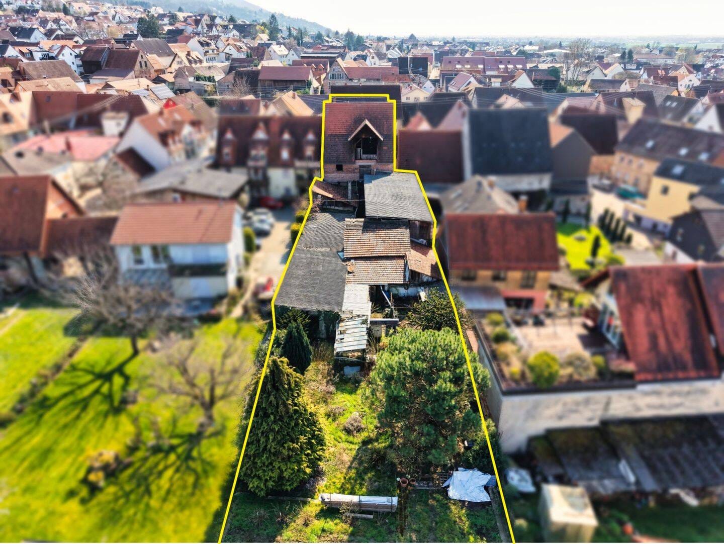 Immobilie in Hirschberg an der Bergstraße - Tolles Wohnprojekt auf 1560m² Grundstück mitten in Leutershausen! - Bild 3