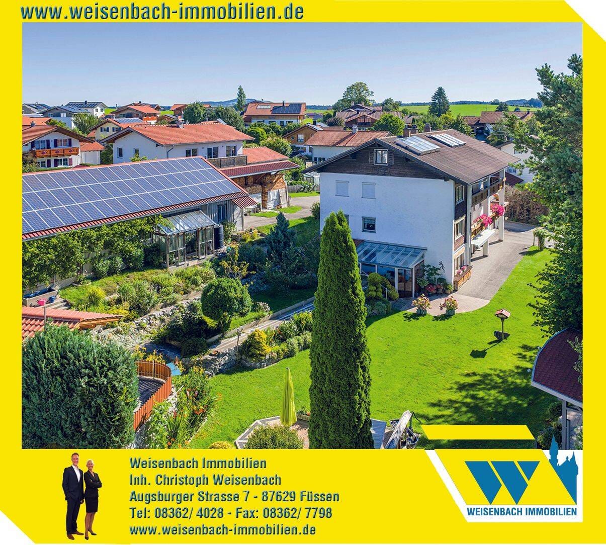 Immobilie in Seeg - Nahezu unendliche Möglichkeiten treffen sonnige Toplage und schönen Bergblick - Bild 0