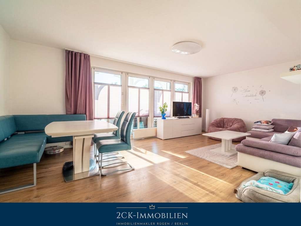 Immobilie in Göhren - Ostseebad Göhren: Vermietete 85 m² Wohnung, Balkon, EBK & Parkplätze – nur 700 m zum Strand! - Bild 4