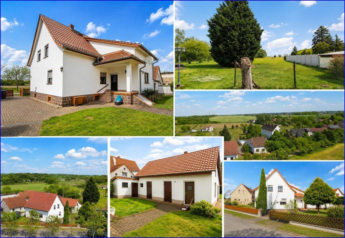 Immobilie in Plessa - Solides Einfamilienhaus mit großem Grundstück, Nebengelass und Potenzial - ruhige Randlage in Plessa - Bild 0