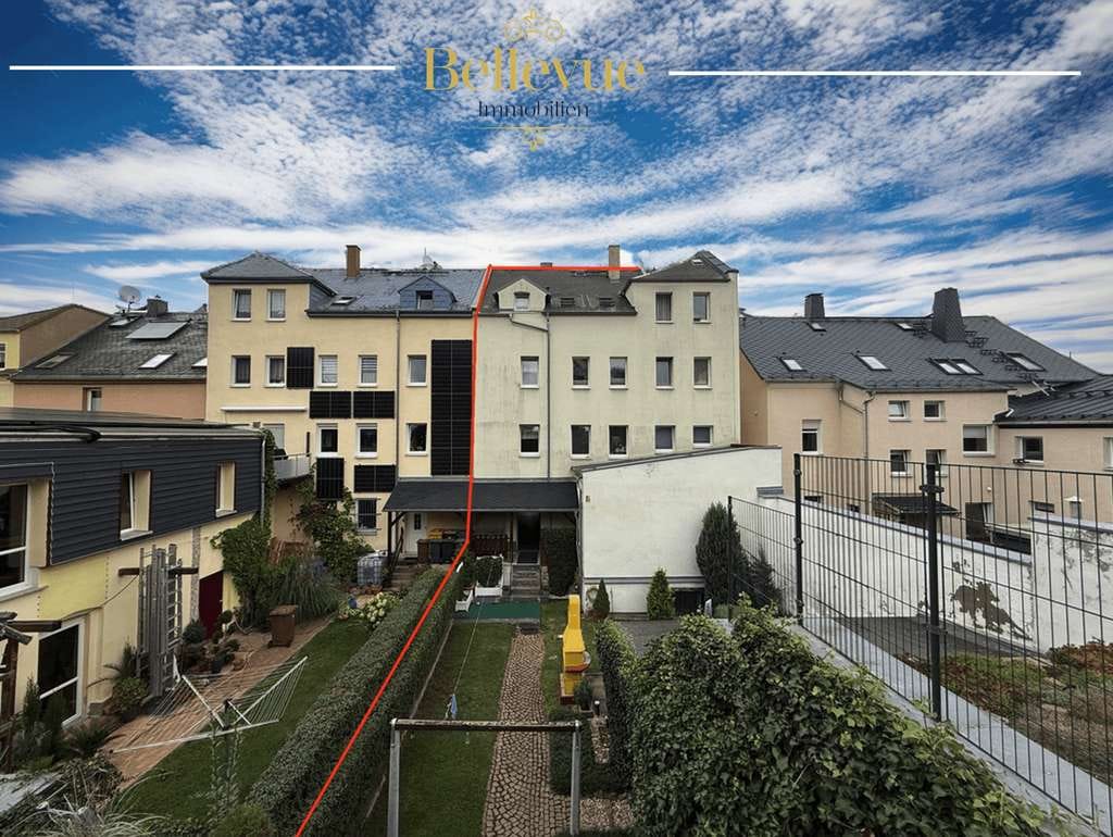 Immobilie in Wilkau-Haßlau - Wohn- und Geschäftshaus mit 265 m² Wohnfläche + über 10% Rendite p.a & Energieklasse A - Bild 0