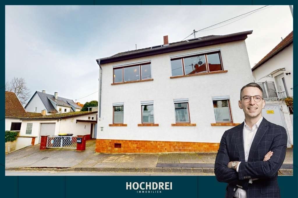 Immobilie in Münster-Sarmsheim - Gepflegtes Einfamilienhaus mit Hof, Terrasse und Garage zum Kauf in Münster-Sarmsheim - Bild 0