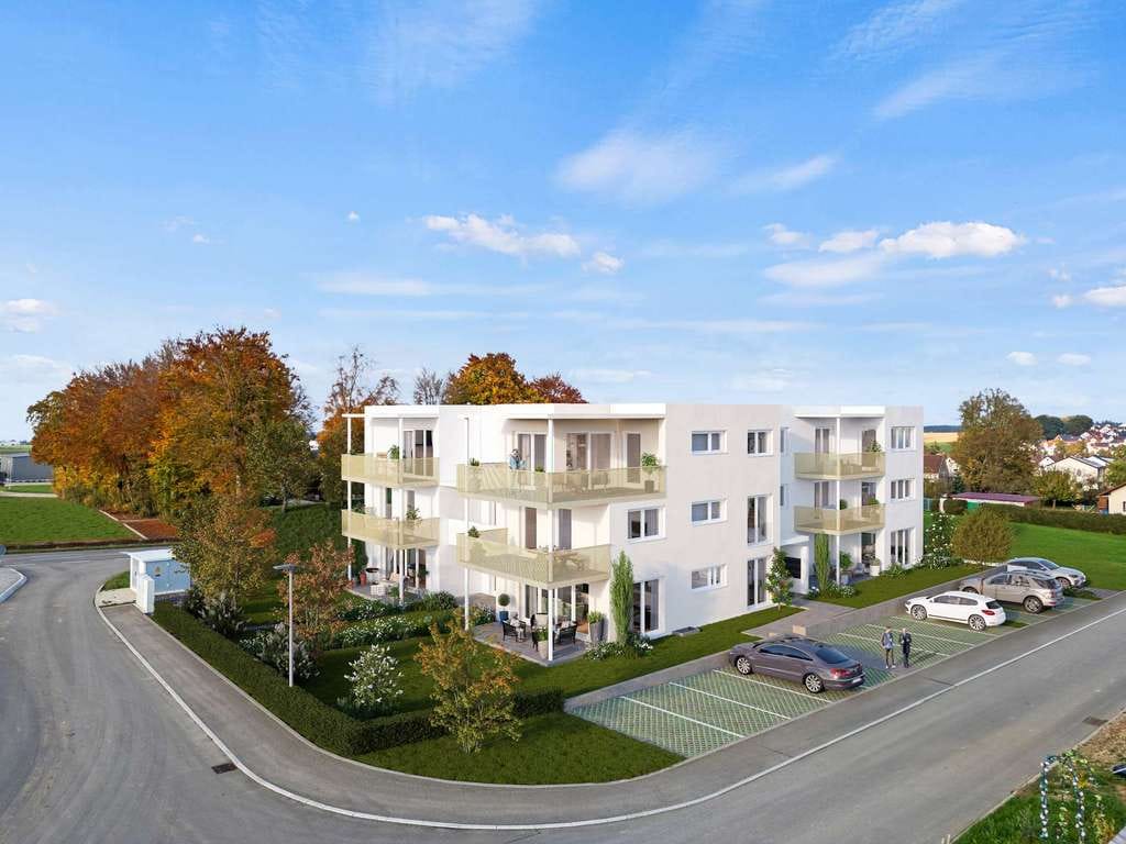 Immobilie in Mietingen - **KfW-40-QNG** Mit tollem Platzangebot! Durchdacht geschnittene 4,5/5,5 Zi. Neubauwohnung - Bild 0