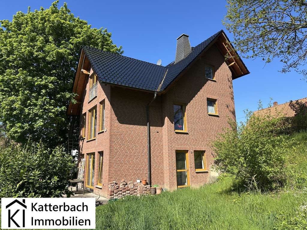 Immobilie in Kalefeld - Großzügige Doppelhaushälfte mit modernem Anbau und traumhaftem Ausblick in Willershausen - Bild 2