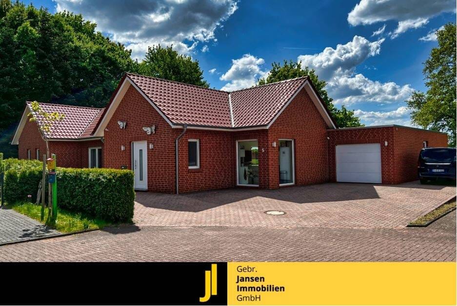 Immobilie in Lindern (Oldenburg) - Mehr als "nur" eine gute Lage! Neuwertiges Einfamilienhaus auf einer Ebene! - Bild 0