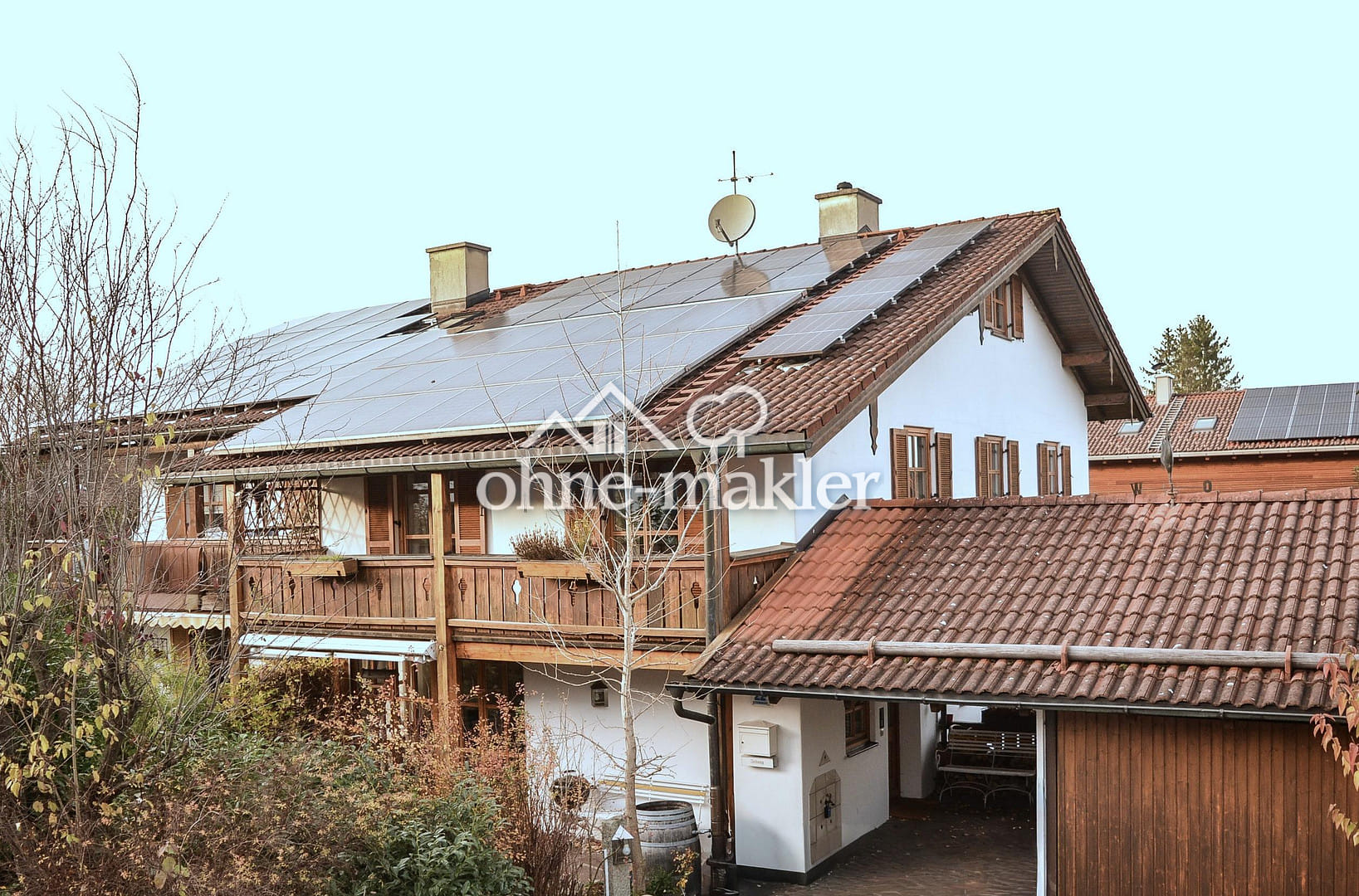 Immobilie in Königsdorf - Doppelhaushälfte mit Garage, Carport und PV-Anlage mit Speicher in ruhiger Lage von Königsdorf - Bild 1