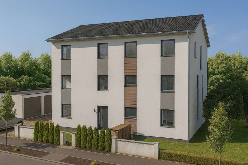 Immobilie in Luhden - 4- FAMILIENHAUS: Mehrgenerationen oder als Kapitalanlage Barrierefrei, Energieeffizient ( KfW40+ QNG - Bild 2