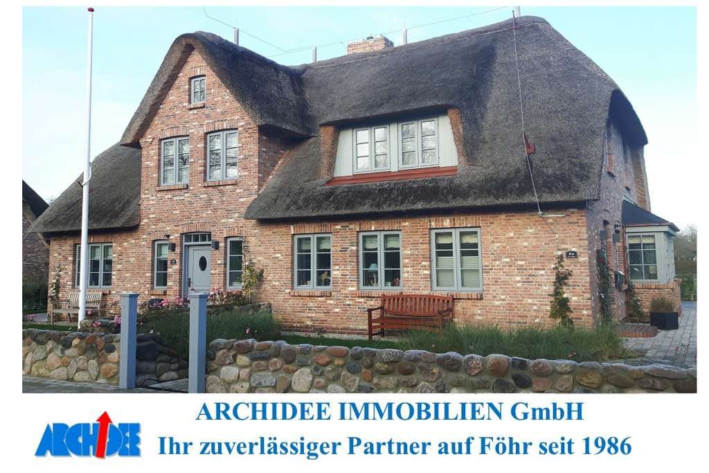 Immobilie in Nieblum - *Exklusive Reetdachhaushälfte zur Ferienvermietung in Nieblum* - Bild 0