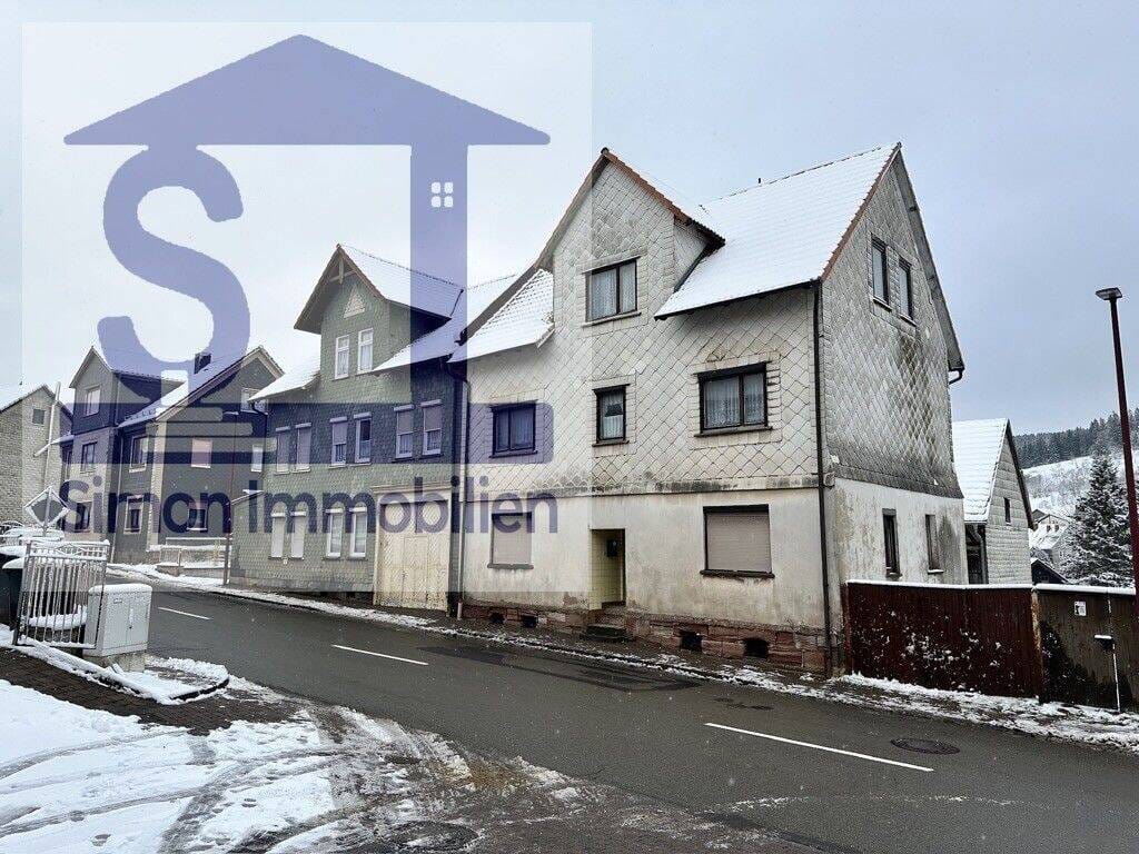 Immobilie in Brotterode-Trusetal - Ein Schnäppchen für Familien mit handwerklichem Geschick - Einfamilienhaus in Brotterode kaufen - Bild 0