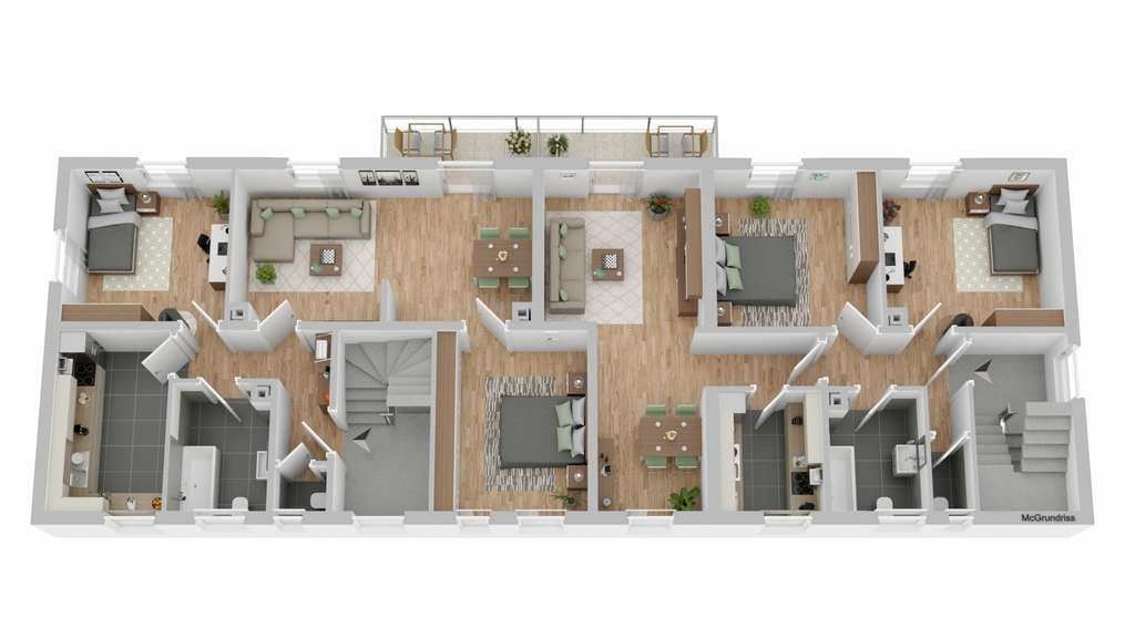 Immobilie in Heubach - Immobilie mit Potential:  Mehrfamilienhaus Jakob-Uhlmann-Str. 8 - Bild 4