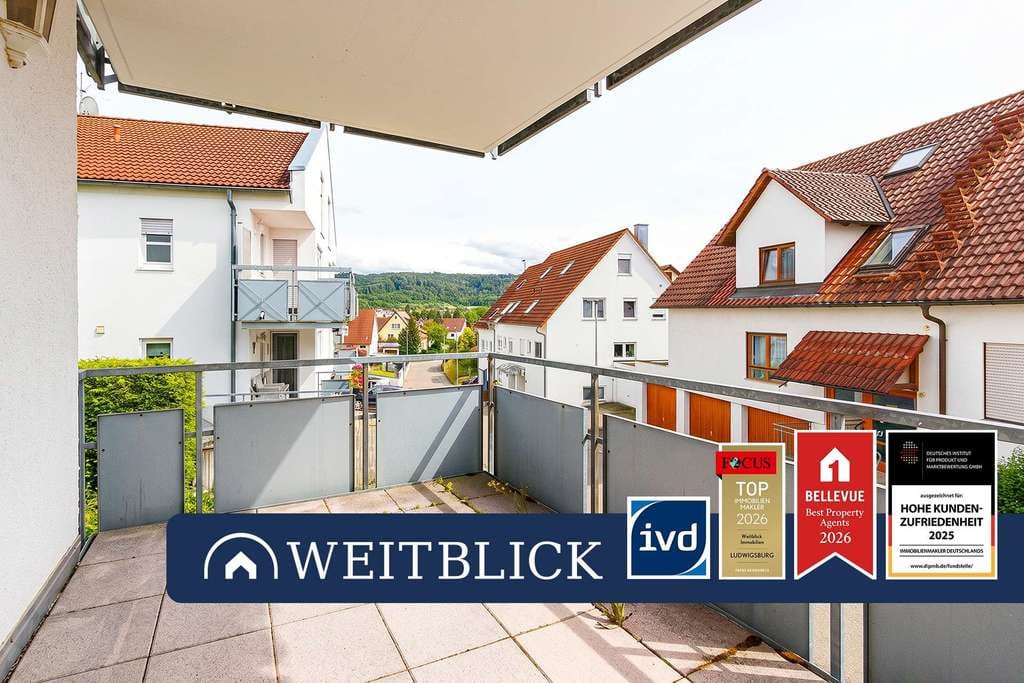 Immobilie in Allmersbach im Tal - WEITBLICK: Klein aber fein! - Bild 0