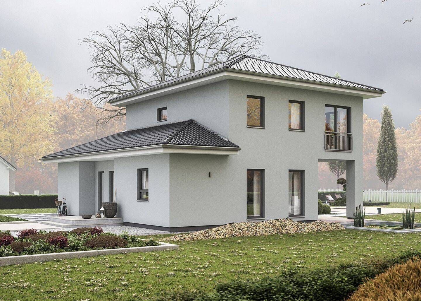 Immobilie in Bispingen - Design trifft Effizienz: 197 m² Stadthausvilla für modernes, nachhaltiges Wohnen - Bild 3