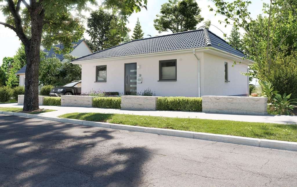 Immobilie in Nünschweiler - Bungalow 78 massiv gebaut, Preis inkl. Grundstück - Bild 0