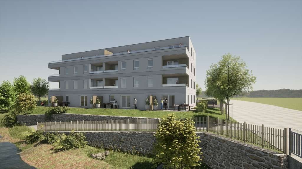 Immobilie in Waldachtal - Zukunftsstark! 3-Zimmer-Wohnung im schönen Waldachtal (Wohnung 8, 1.OG) - Bild 1